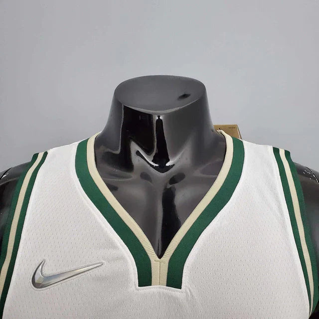 Camisa Regata NBA Milwaukee Bucks Branca - Masculina