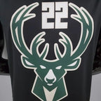 Camisa Regata NBA Milwaukee Bucks Preta - Masculina