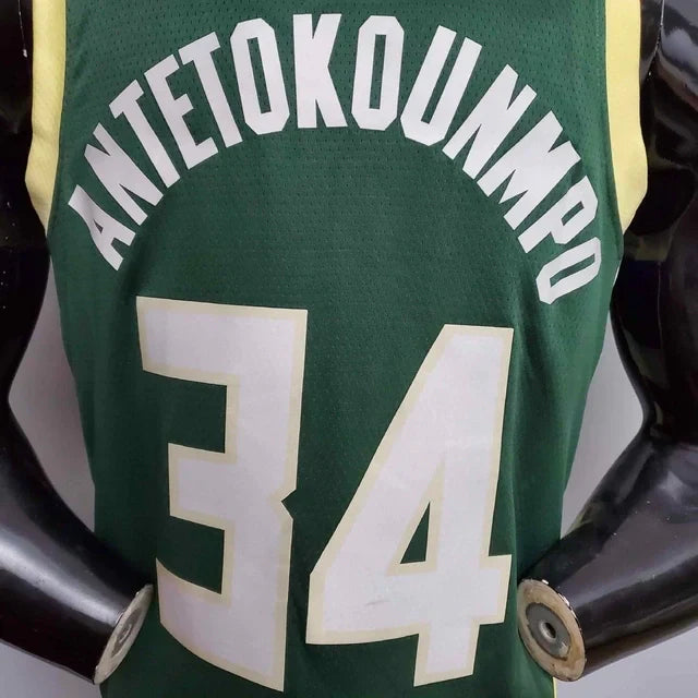 Camisa Regata NBA Milwaukee Bucks Verde - Masculina