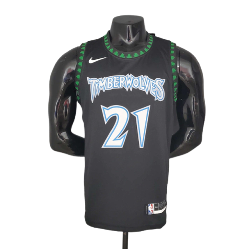 Camisa Regata NBA Minnesota Timberwolves Preta - Masculina