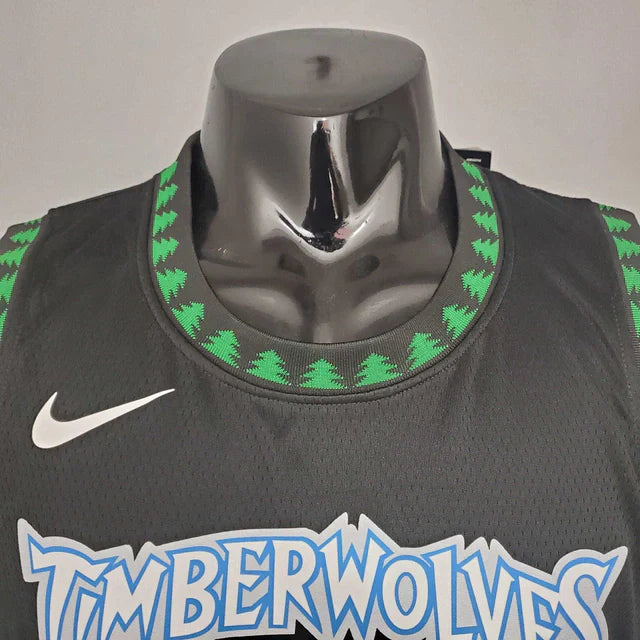 Camisa Regata NBA Minnesota Timberwolves Preta - Masculina