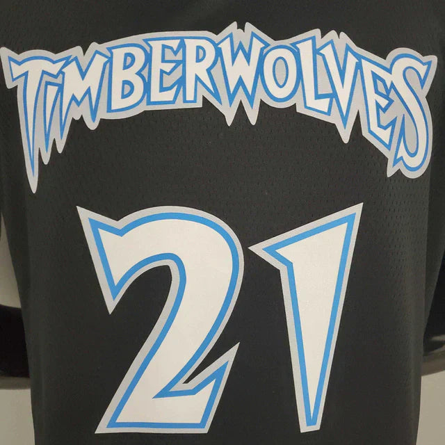 Camisa Regata NBA Minnesota Timberwolves Preta - Masculina
