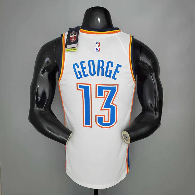 Camisa Regata NBA Oklahoma City Thunder Branca - Masculina