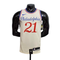 Camisa Regata NBA Philadelphia 76ers Bege - Masculina