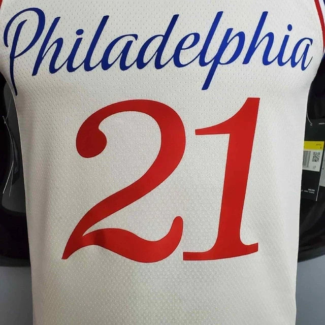 Camisa Regata NBA Philadelphia 76ers Bege - Masculina