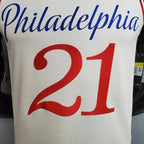 Camisa Regata NBA Philadelphia 76ers Bege - Masculina