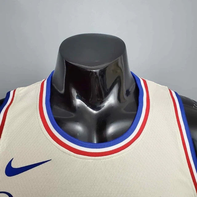 Camisa Regata NBA Philadelphia 76ers Bege - Masculina