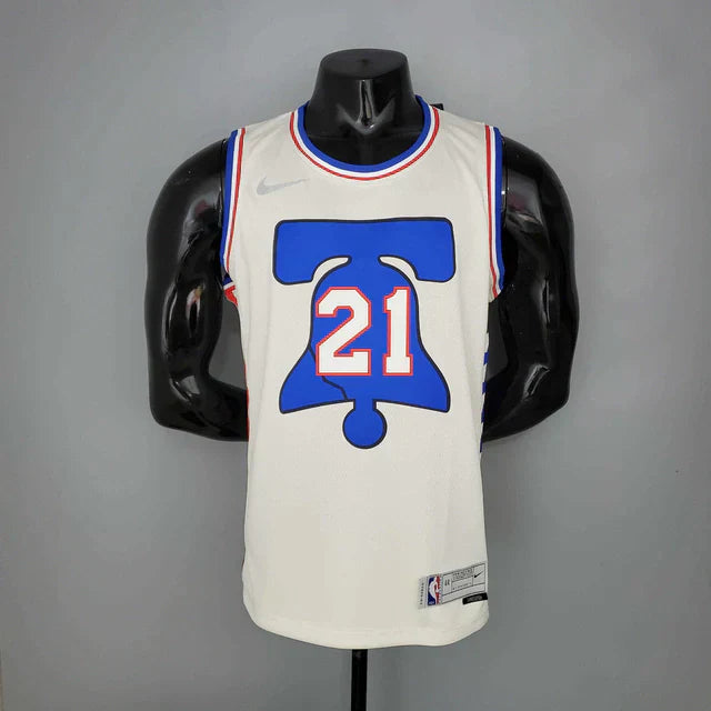 Camisa Regata NBA Philadelphia 76ers Branca - Masculina