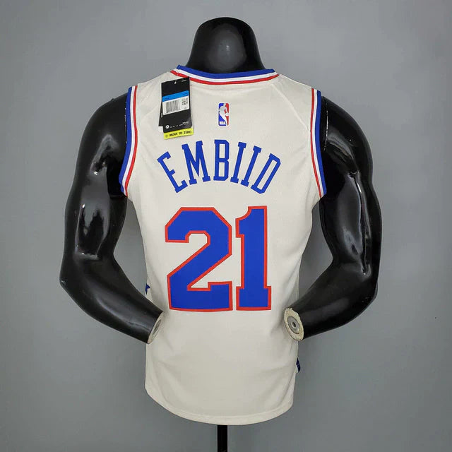 Camisa Regata NBA Philadelphia 76ers Branca - Masculina