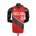 Camiseta Regata Portland Trail Blazers Vermelha - Masculina