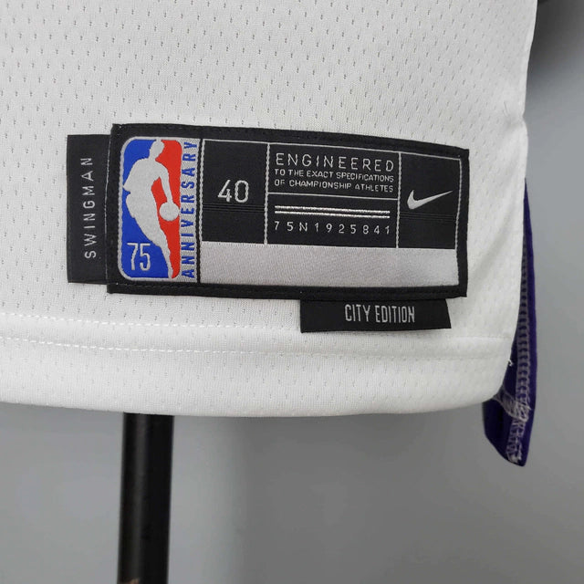 Camisa Regata NBA Sacramento Kings Branca - Masculina