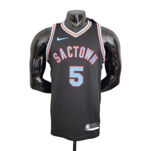 Camisa Regata NBA Sacramento Kings Preta - Masculina