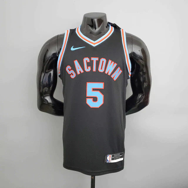 Camisa Regata NBA Sacramento Kings Preta - Masculina