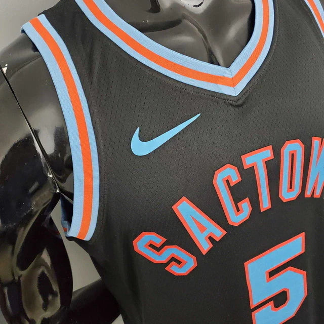 Camisa Regata NBA Sacramento Kings Preta - Masculina