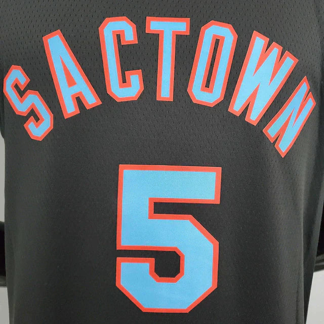 Camisa Regata NBA Sacramento Kings Preta - Masculina