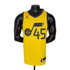 Camiseta Regata Utah Jazz Amarela - Masculina
