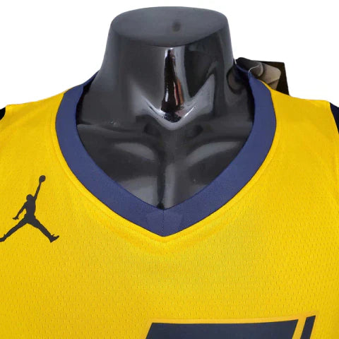 Camiseta Regata Utah Jazz Amarela - Masculina