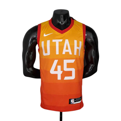 Camiseta Regata Utah Jazz Laranja - Masculina