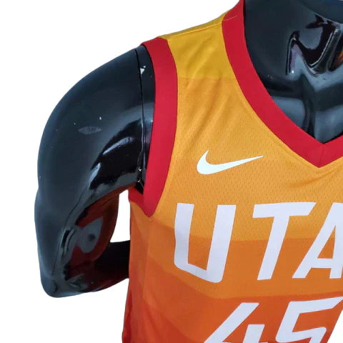 Camiseta Regata Utah Jazz Laranja - Masculina
