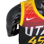 Camiseta Regata Utah Jazz Preta e Amarela - Masculina