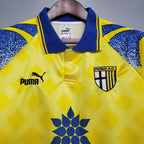 Camisa Retrô Parma 1995/97 Masculino Amarelo e Azul