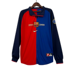 Camisa Retrô Barcelona Manga Longa 1998/99 Masculino