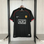 Camisa Retrô Manchester United III Third 2007/08 Masculino Preta