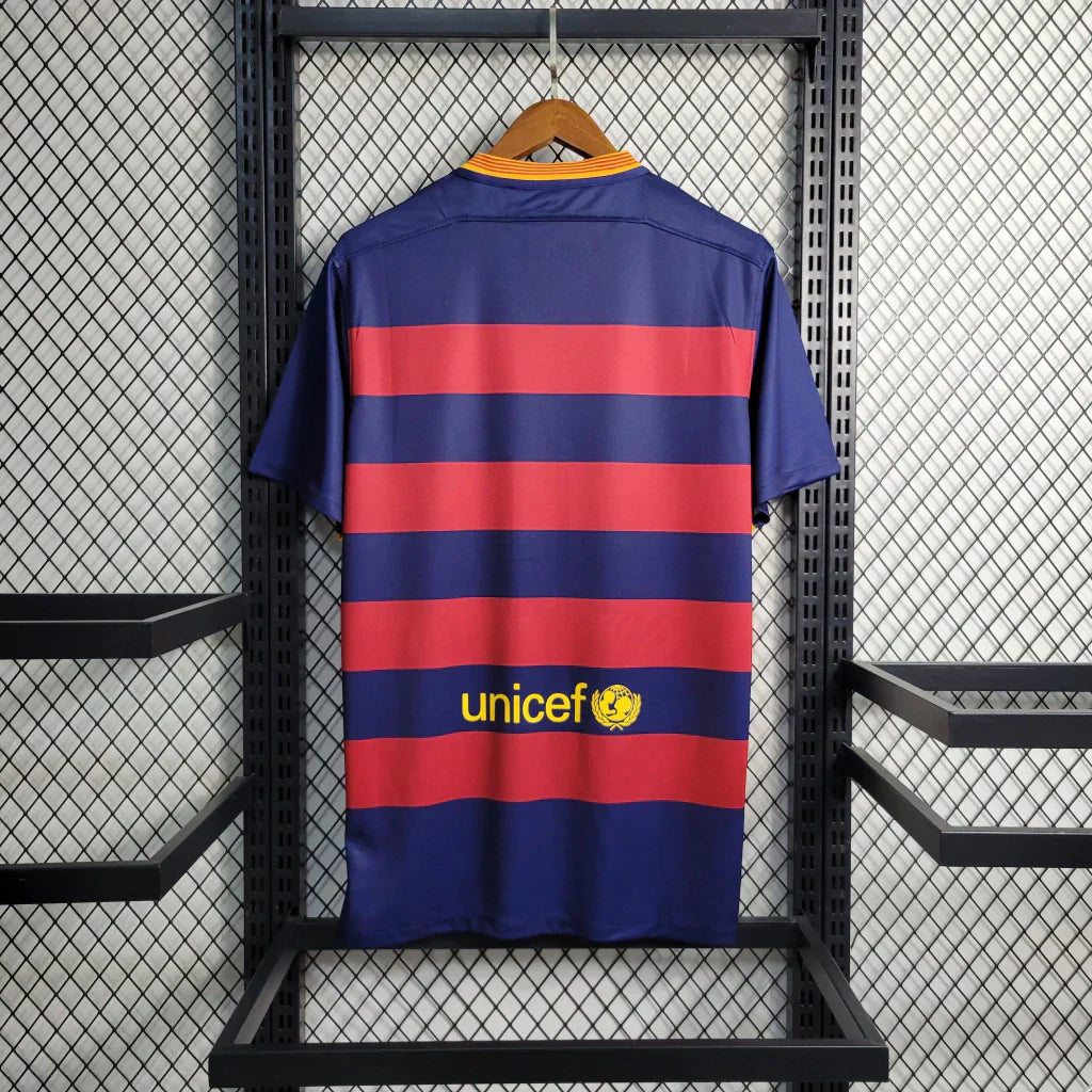 Camisa Retrô Barcelona I Home 2015/16 Masculino