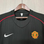 Camisa Retrô Manchester United III Third 2007/08 Masculino Preta