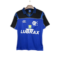 Camisa Flamengo de Goleiro 1999 - Versão Retrô Lubrax Azul