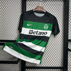 Camisa Sporting Titular 24/25 - Torcedor Masculina Lançamento