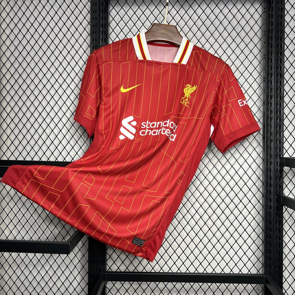 Camisa Liverpool Home 24/25 - Torcedor Masculina - Lançamento
