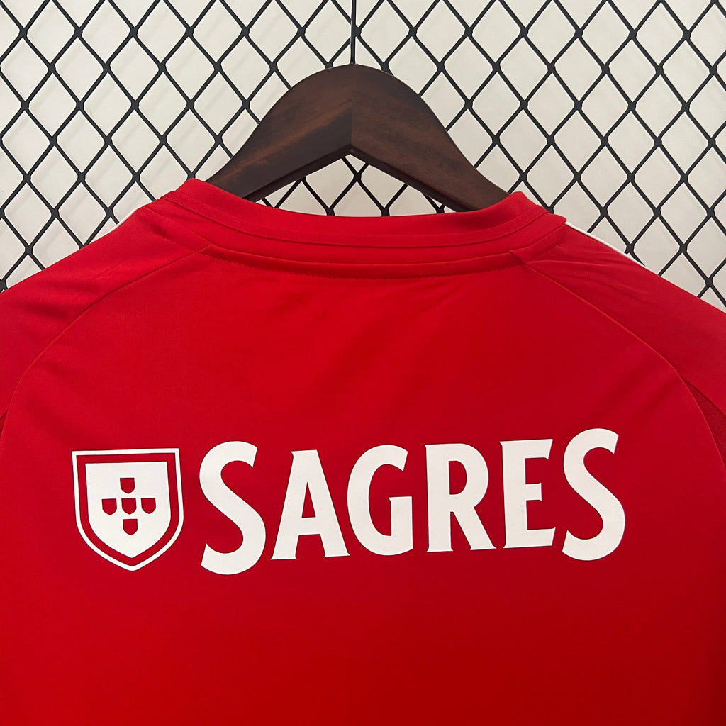 Camisa Benfica Home 24/25 - Torcedor Masculina Lançamento