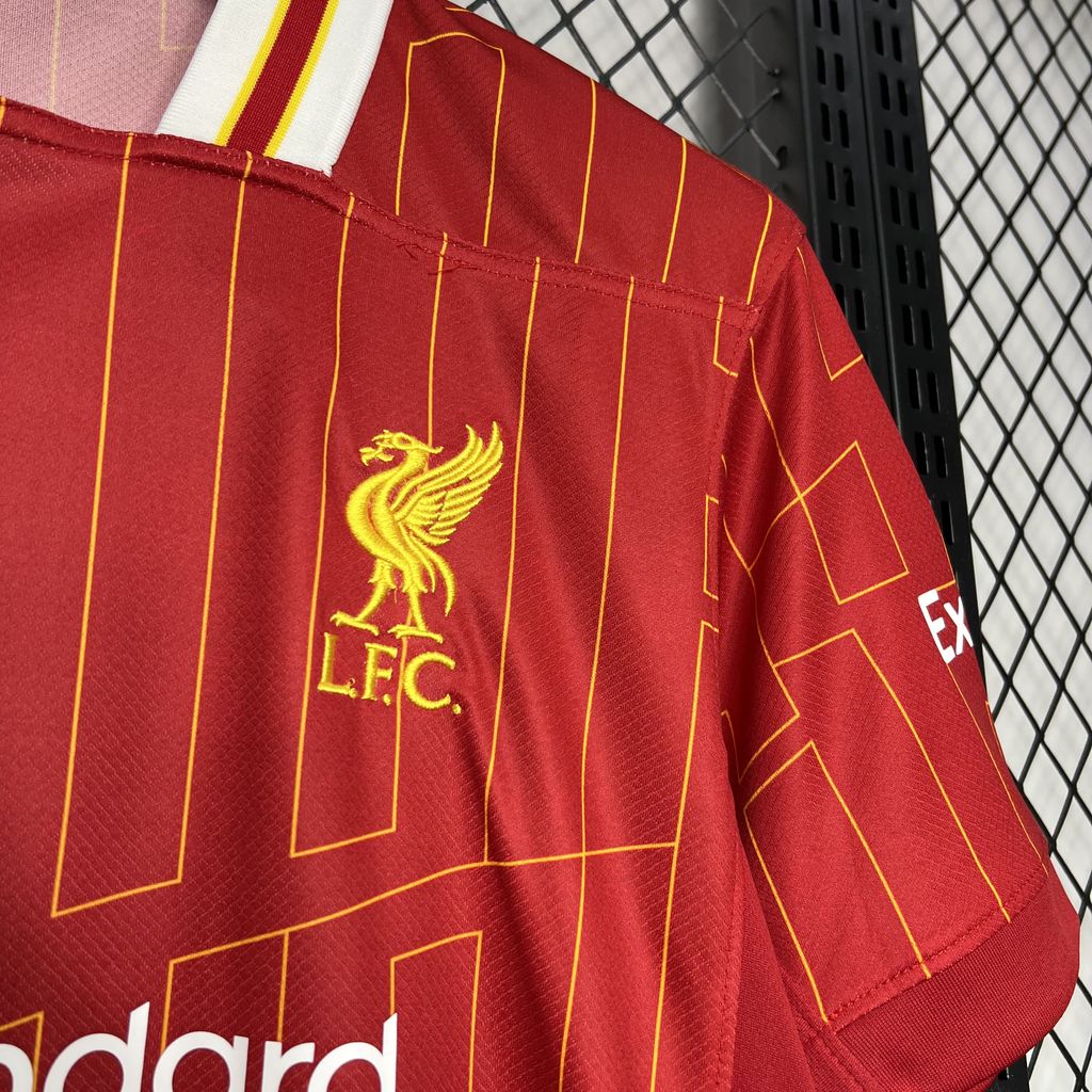 Camisa Liverpool Home 24/25 - Torcedor Masculina - Lançamento