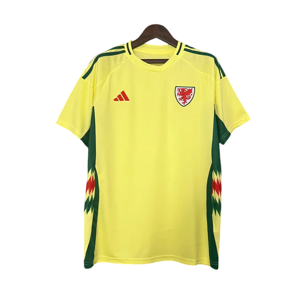 Camisa País de Gales Away 24/25 - Torcedor Masculina Lançamento