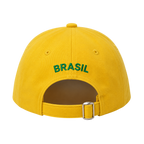 Boné Brasil Copa do Mundo Aba Curva Unissex Ajustável