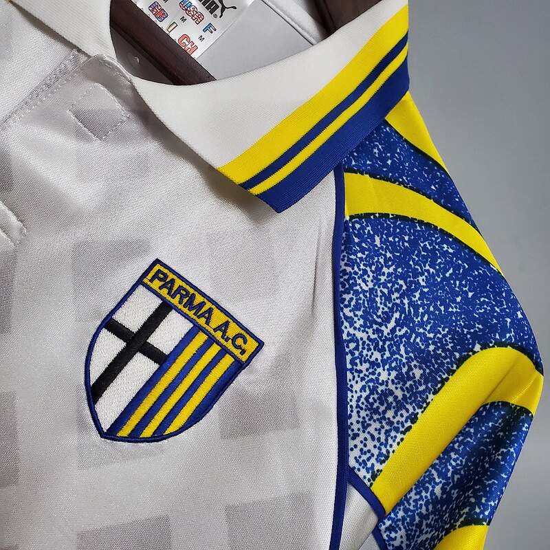 Camisa Retrô Parma 1995/97 Masculino Branco