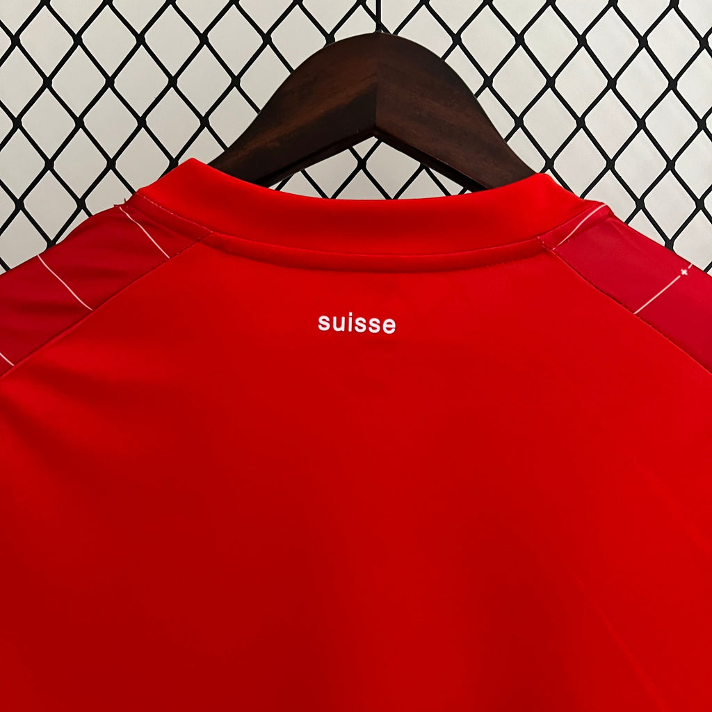 Camisa Suiça Home 24/25 - Torcedor Masculina Lançamento