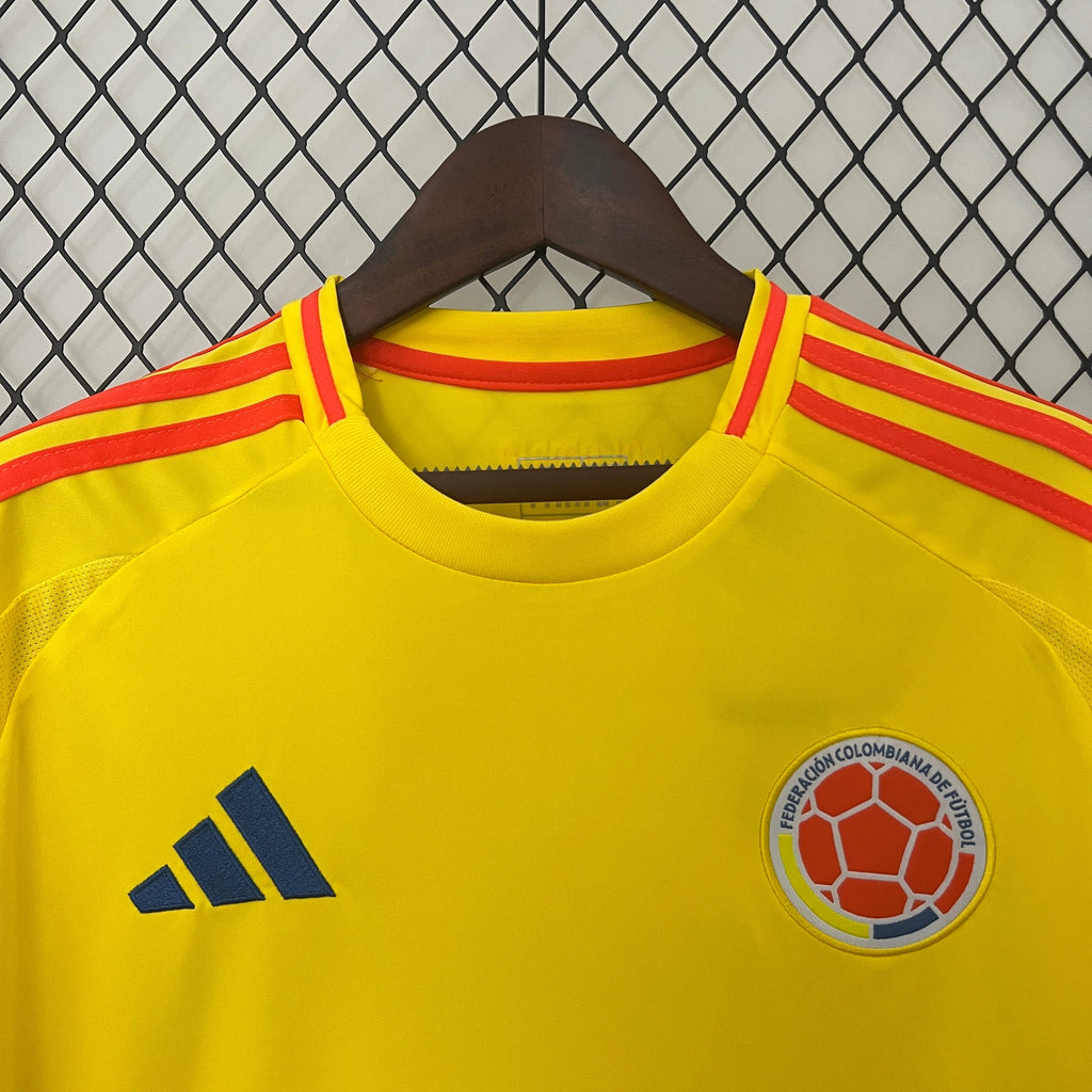Camisa Colômbia Home 24/25 - Torcedor Masculina Lançamento