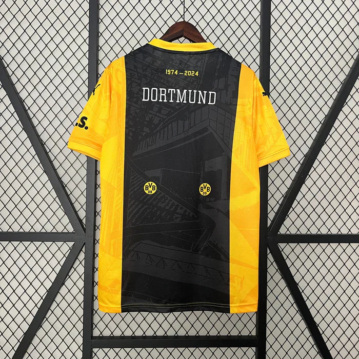 Camisa Borussia Dortmund Home 24/25 "Westfalenstadion 50 anos" - Torcedor Masculina