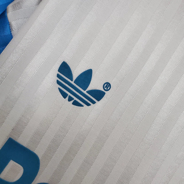 Camisa Marseille Retrô 1990 Branca