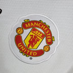 Camisa Retrô Manchester United 2008/09 Masculino Branco