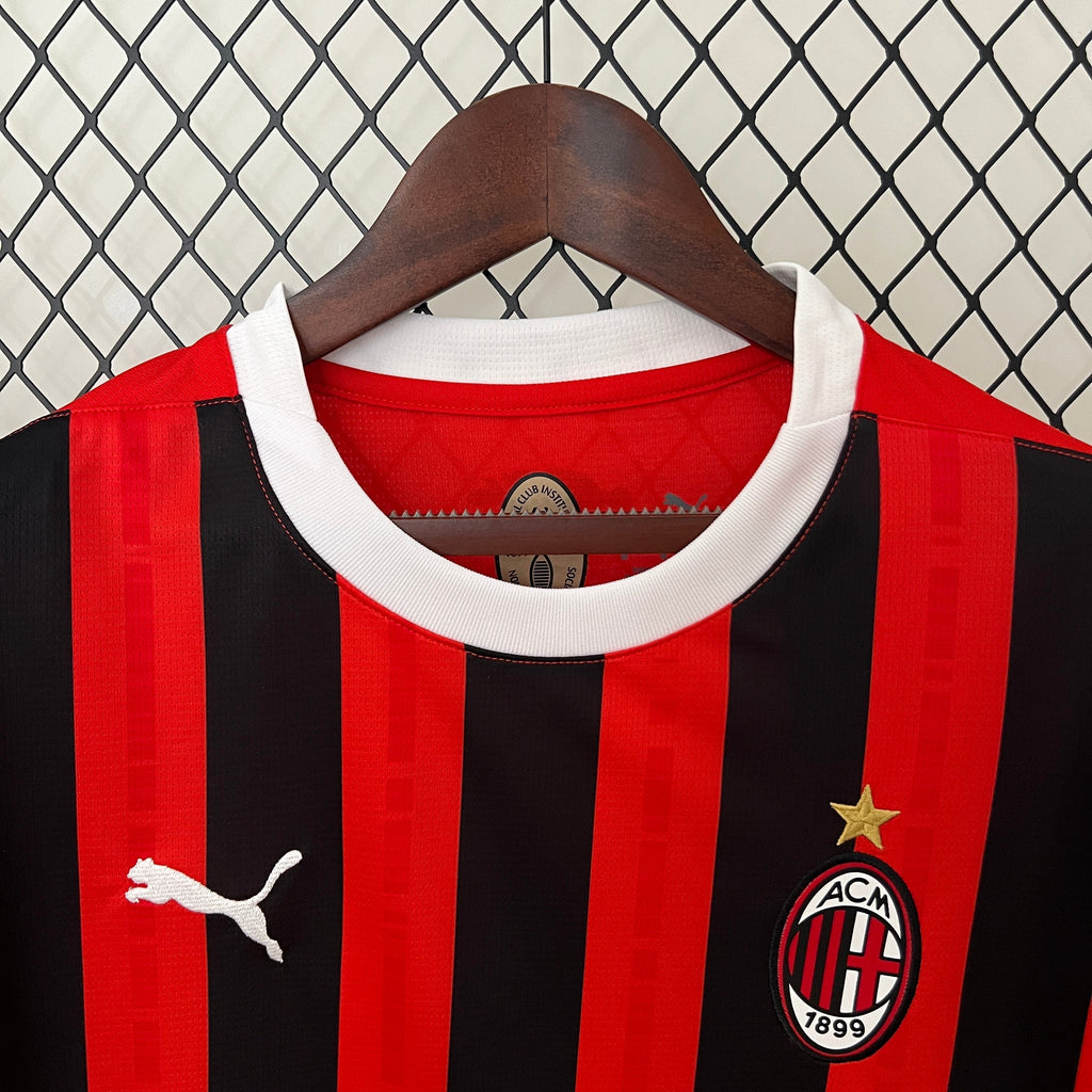 Camisa Milan Home 24/25 - Torcedor Masculina