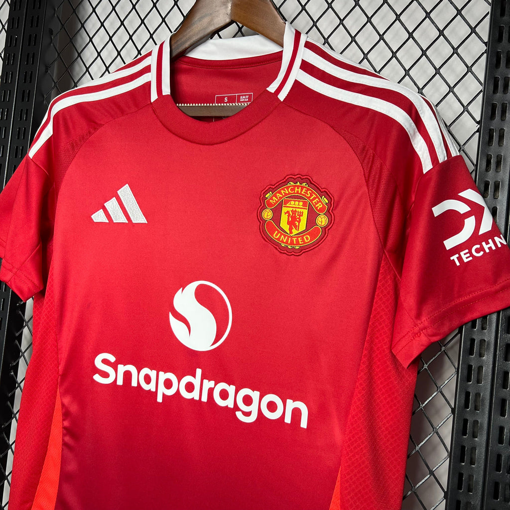 Camisa Manchester United Home 24/25 - Torcedor Masculina