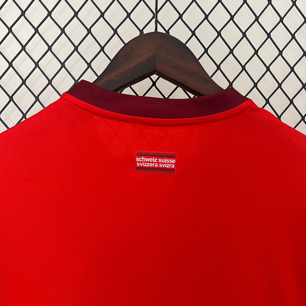 Camisa Suiça Home 24/25 - Torcedor Masculina Lançamento