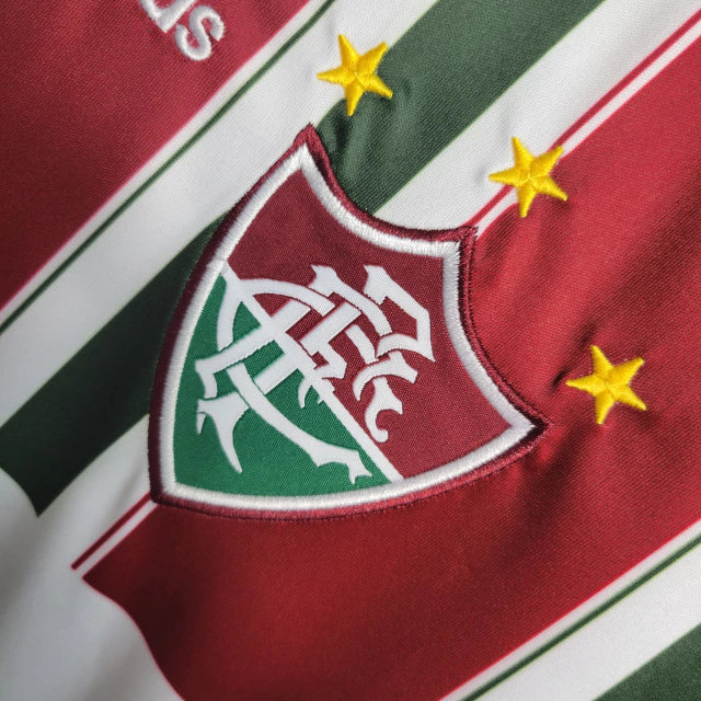 Camisa Fluminense I 2012 Retro Masculina - Tricolor Unimed
