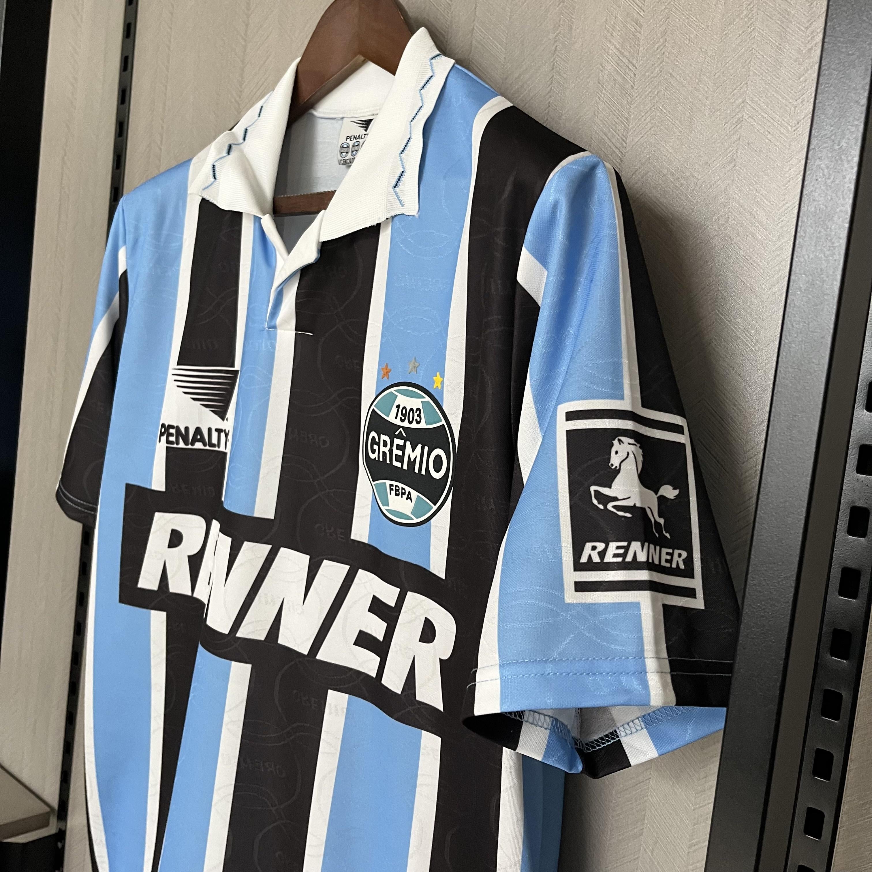 Camisa Grêmio Titular 95/96 - Versão Retrô Renner