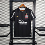 Camisa Corinthians Away 2010 - Versão Retrô Preta