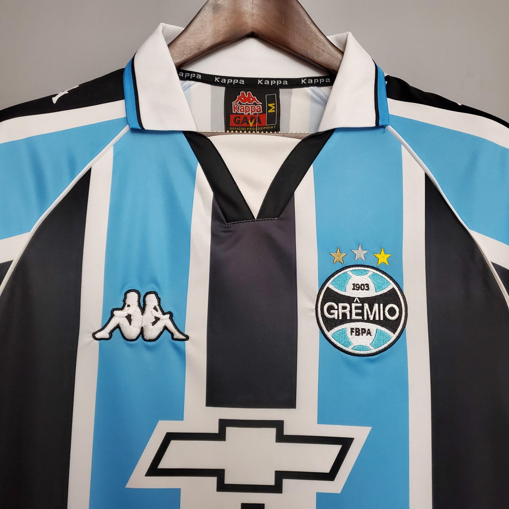 Camisa Grêmio Titular 2000 - Versão Retrô Astra Chevrolet