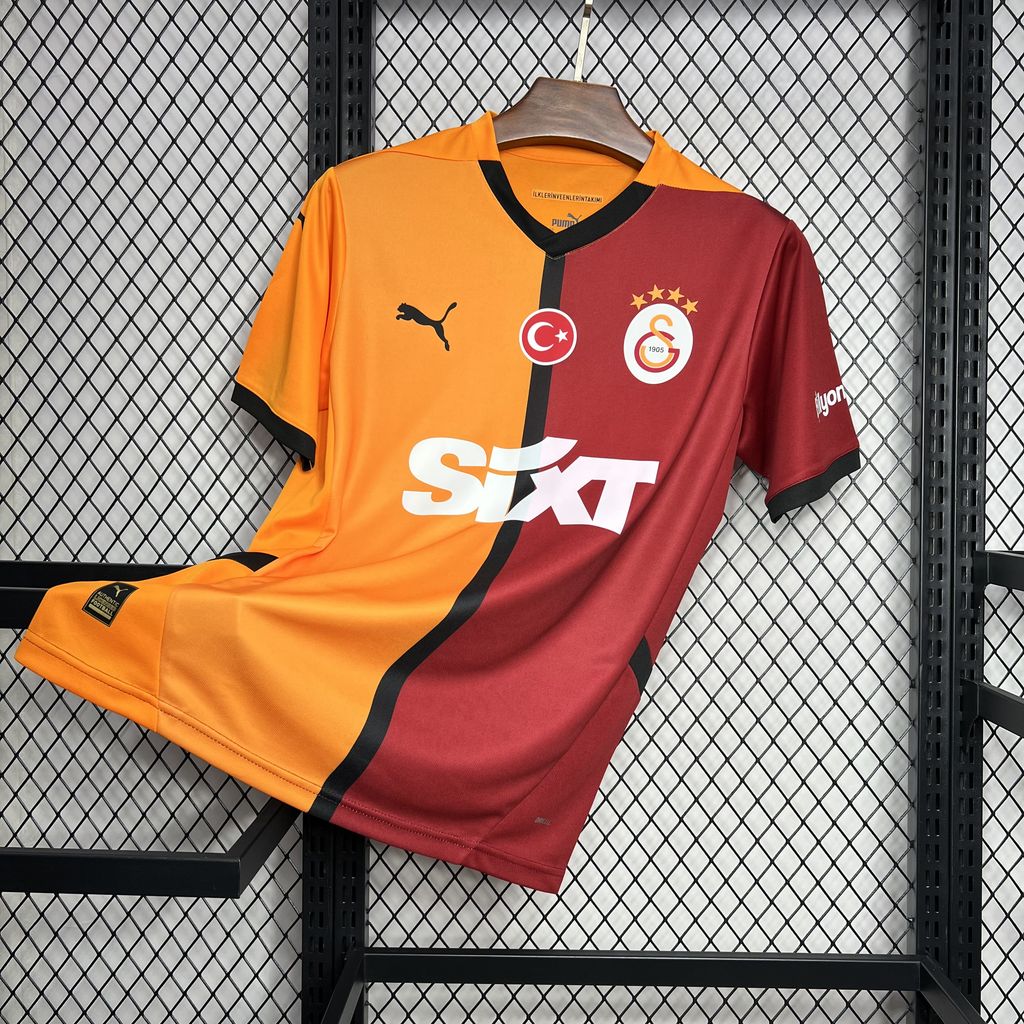 Camisa Galatasaray Home 24/25 - Torcedor Masculina Lançamento